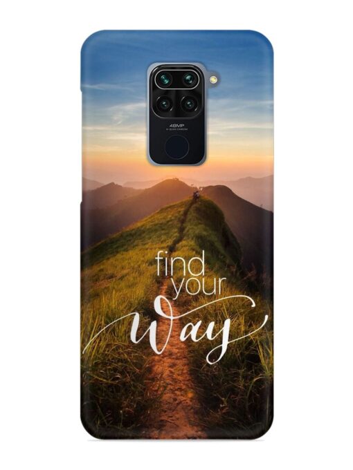 Find Your Way Snap Case for Xiaomi Redmi Note 9 Zapvi