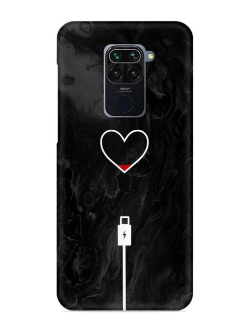 Heart Charging Vector Snap Case for Xiaomi Redmi Note 9 Zapvi