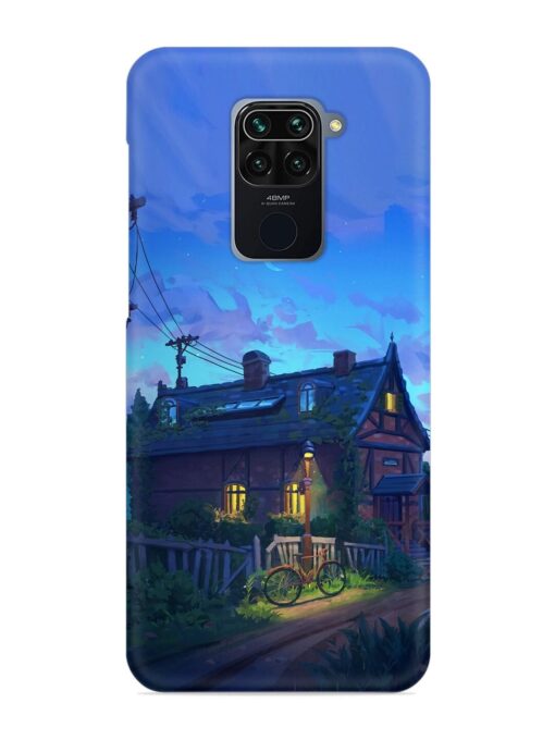 Beautiful Village House Snap Case for Xiaomi Redmi Note 9 Zapvi