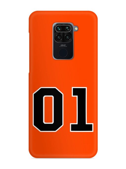 01 Number Snap Case for Xiaomi Redmi Note 9 Zapvi