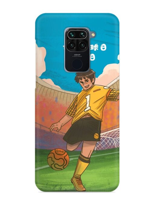 Soccer Kick Snap Case for Xiaomi Redmi Note 9