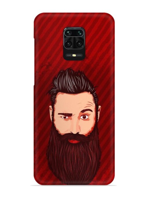 Beardo Man Snap Case for Xiaomi Redmi Note 9 Pro Zapvi