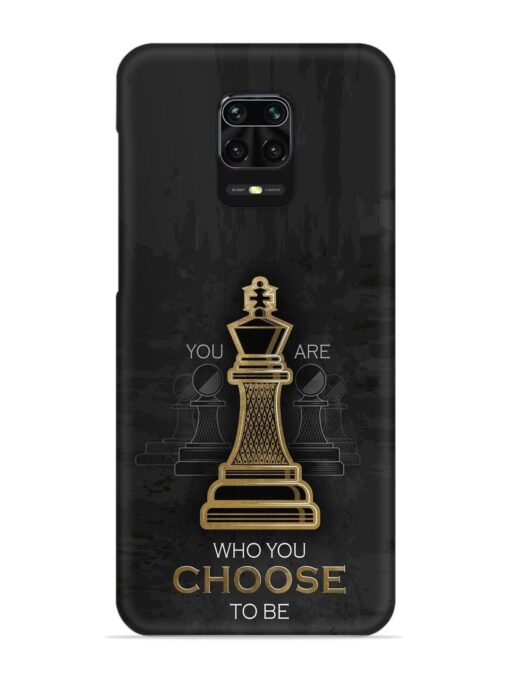 You Are Who Choose To Be Snap Case for Xiaomi Redmi Note 9 Pro Zapvi