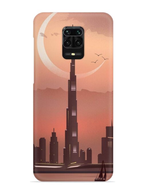 Landmark Burj Khalifa Snap Case for Xiaomi Redmi Note 9 Pro Zapvi