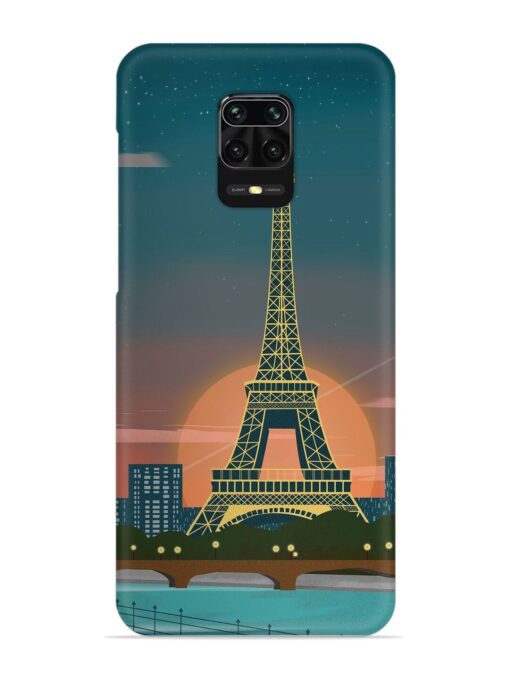 Scenery Architecture France Paris Snap Case for Xiaomi Redmi Note 9 Pro Zapvi