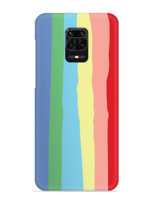 Rainbow Premium Shade Snap Case for Xiaomi Redmi Note 9 Pro Zapvi