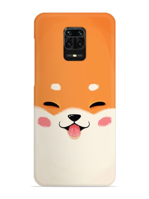 Happy Cat Art Snap Case for Xiaomi Redmi Note 9 Pro Zapvi