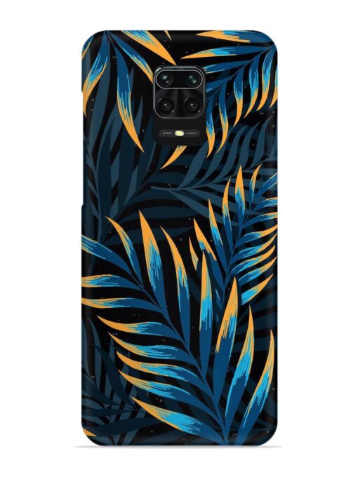 Abstract Leaf Art Snap Case for Xiaomi Redmi Note 9 Pro Zapvi