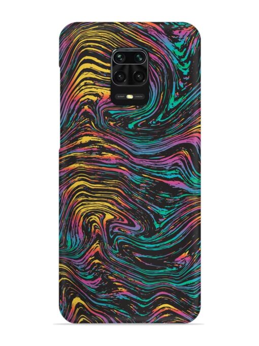 Abstract Liquid Colors Snap Case for Xiaomi Redmi Note 9 Pro Zapvi