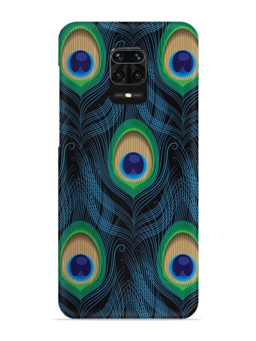 Seamless Pattern Peacock Snap Case for Xiaomi Redmi Note 9 Pro Zapvi