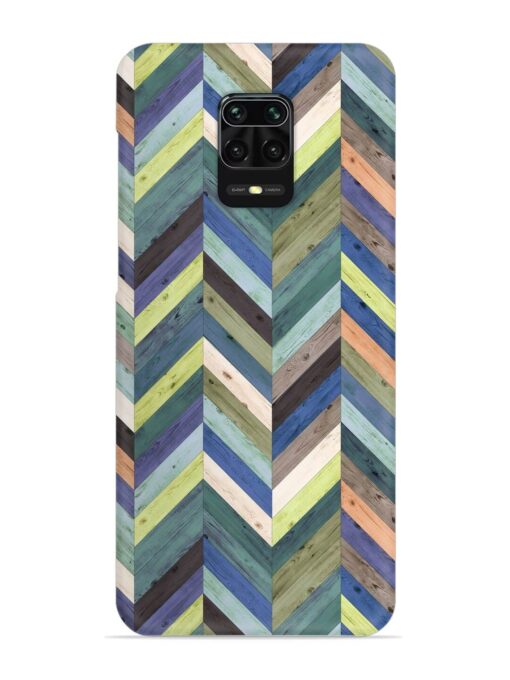 Chevron Random Color Snap Case for Xiaomi Redmi Note 9 Pro Zapvi