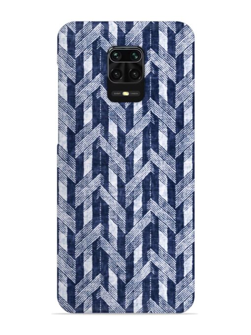 Abstract Herringbone Motif Snap Case for Xiaomi Redmi Note 9 Pro Zapvi