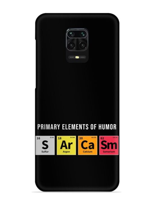 Primary Elements Humor Snap Case for Xiaomi Redmi Note 9 Pro