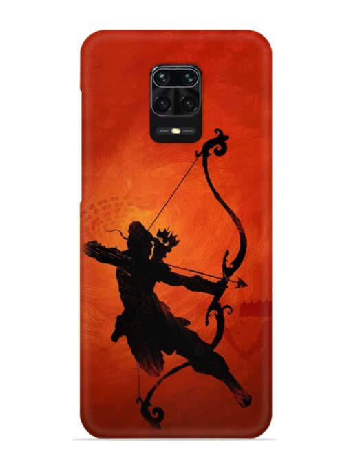 Illustration Lord Rama Snap Case for Xiaomi Redmi Note 9 Pro