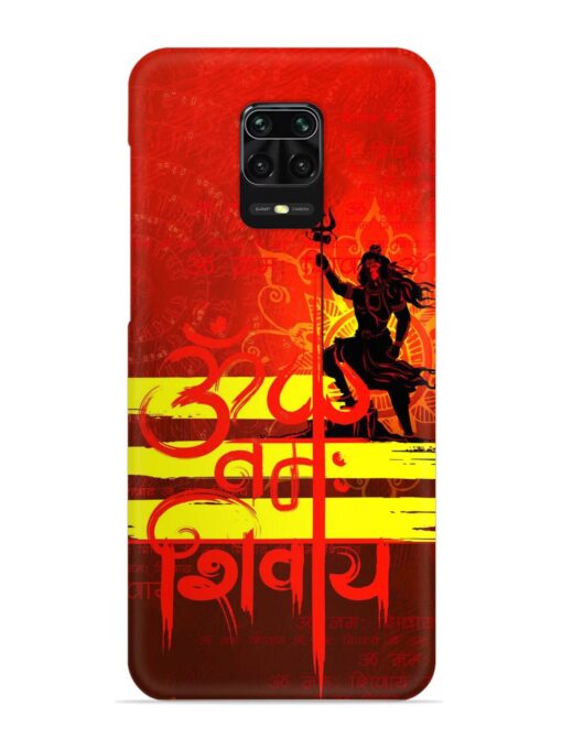 Illustration Lord Shiva Snap Case for Xiaomi Redmi Note 9 Pro Zapvi