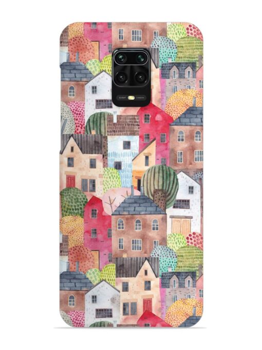 Abstract Seamless Pattern Snap Case for Xiaomi Redmi Note 9 Pro Zapvi