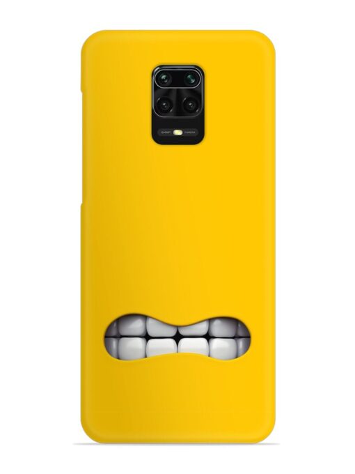 Mouth Character On Snap Case for Xiaomi Redmi Note 9 Pro Zapvi