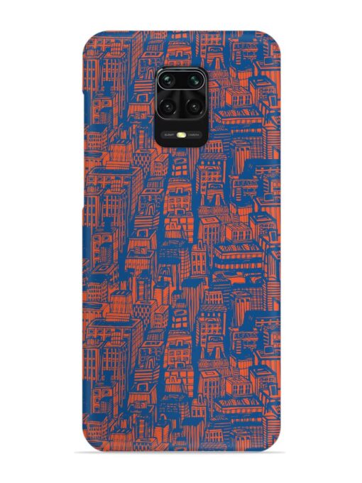 Hand Drawn Seamless Snap Case for Xiaomi Redmi Note 9 Pro