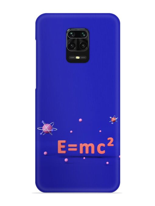 Formula Relativity Equation Snap Case for Xiaomi Redmi Note 9 Pro Zapvi