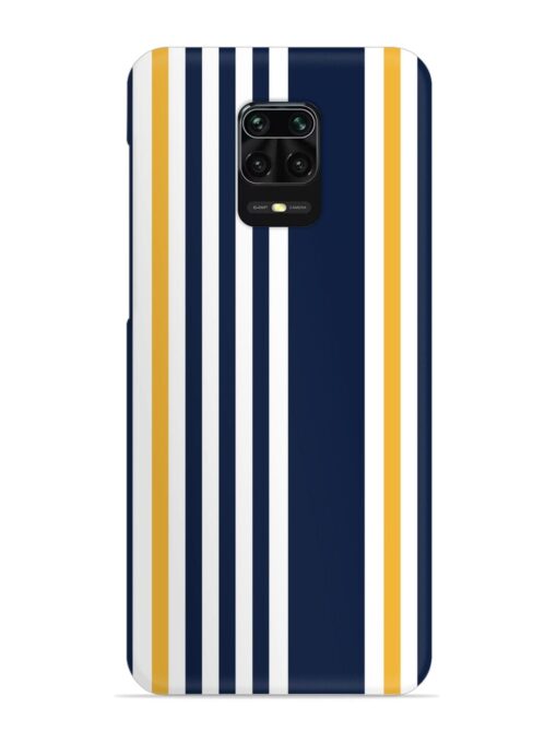 Seamless Stripe Pattern Snap Case for Xiaomi Redmi Note 9 Pro Zapvi