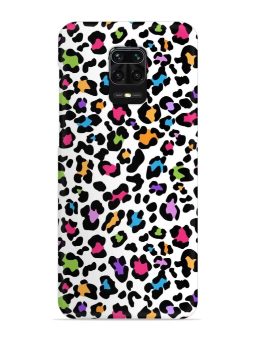 Seamless Leopard Pattern Snap Case for Xiaomi Redmi Note 9 Pro