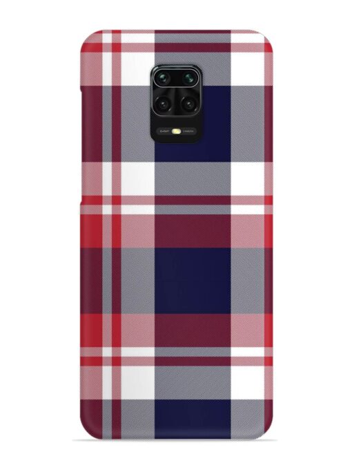 Classic Plaid Tartan Snap Case for Xiaomi Redmi Note 9 Pro Zapvi