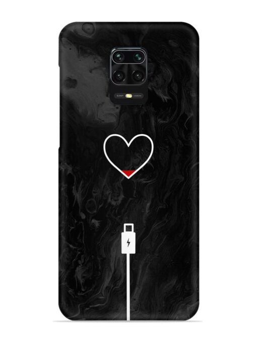 Heart Charging Vector Snap Case for Xiaomi Redmi Note 9 Pro Zapvi