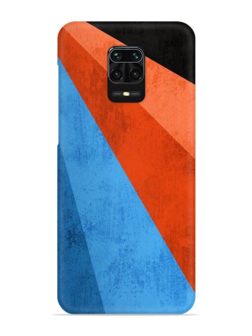 Modern Matte Abstract Snap Case for Xiaomi Redmi Note 9 Pro Zapvi