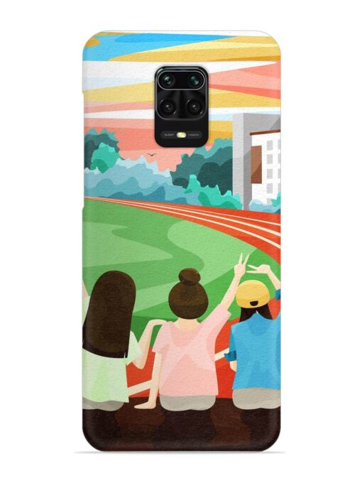 School Playground Snap Case for Xiaomi Redmi Note 9 Pro