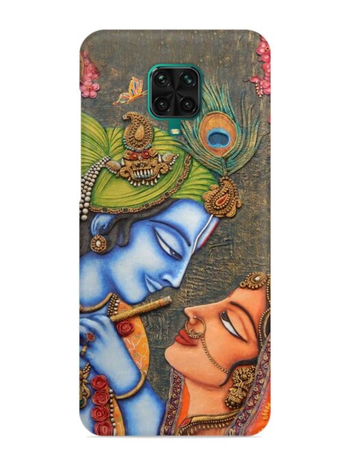 Lord Radha Krishna Flute Art Snap Case for Xiaomi Redmi Note 9 Pro Max Zapvi