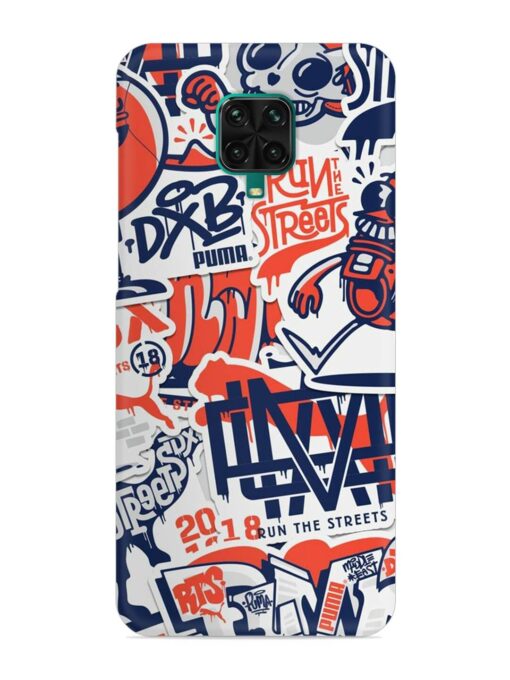 Run The Street Snap Case for Xiaomi Redmi Note 9 Pro Max Zapvi