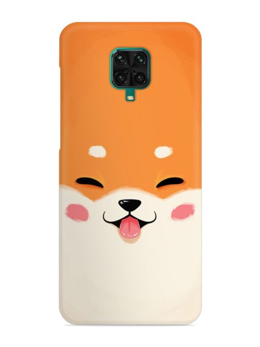 Happy Cat Art Snap Case for Xiaomi Redmi Note 9 Pro Max Zapvi