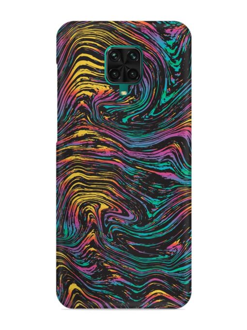 Abstract Liquid Colors Snap Case for Xiaomi Redmi Note 9 Pro Max Zapvi