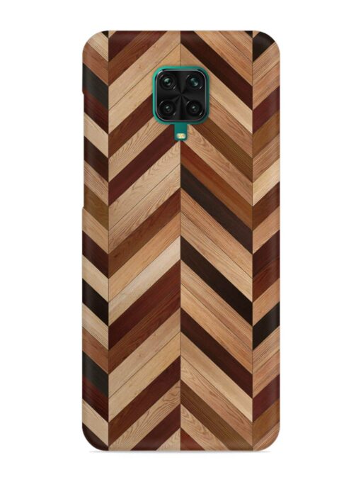 Seamless Wood Parquet Snap Case for Xiaomi Redmi Note 9 Pro Max Zapvi