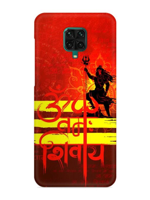 Illustration Lord Shiva Snap Case for Xiaomi Redmi Note 9 Pro Max Zapvi