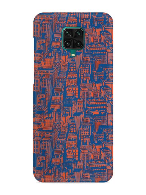 Hand Drawn Seamless Snap Case for Xiaomi Redmi Note 9 Pro Max Zapvi