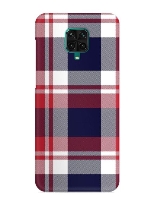 Classic Plaid Tartan Snap Case for Xiaomi Redmi Note 9 Pro Max Zapvi