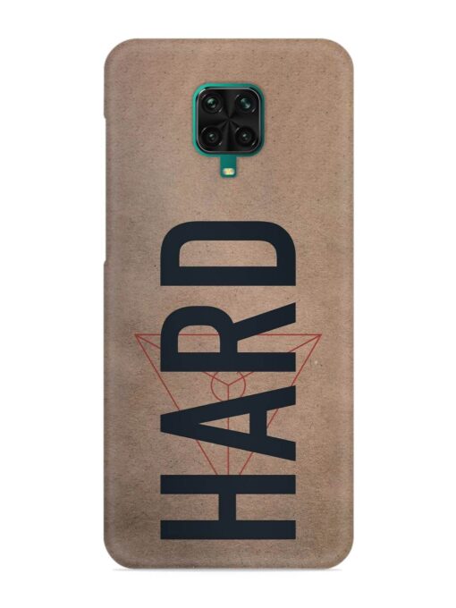 Hard Typo Snap Case for Xiaomi Redmi Note 9 Pro Max Zapvi