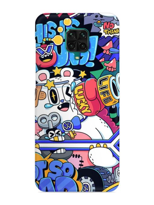 Universal Doodle Snap Case for Xiaomi Redmi Note 9 Pro Max