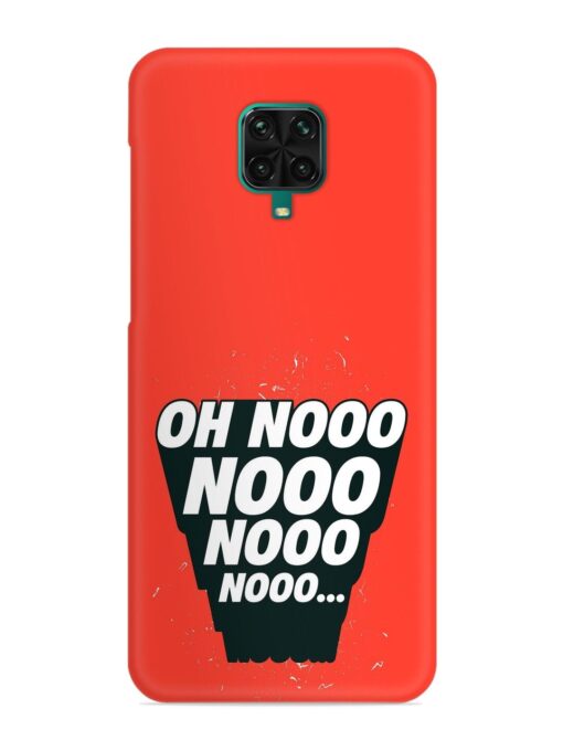 Oh Nooo Snap Case for Xiaomi Redmi Note 9 Pro Max Zapvi