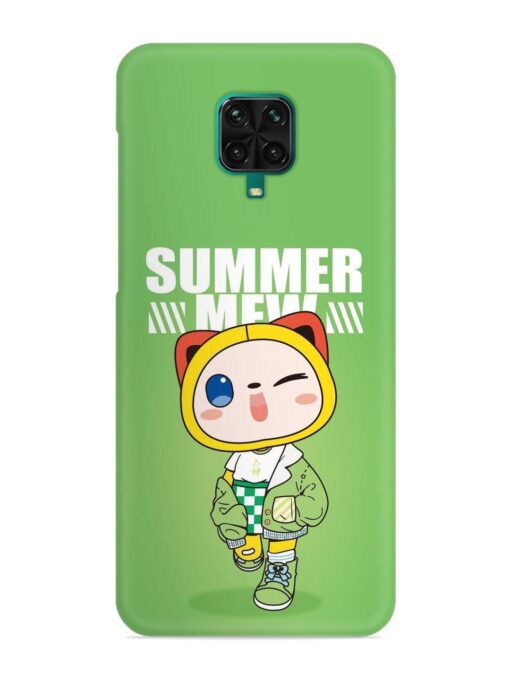 Summer Mew Snap Case for Xiaomi Redmi Note 9 Pro Max Zapvi