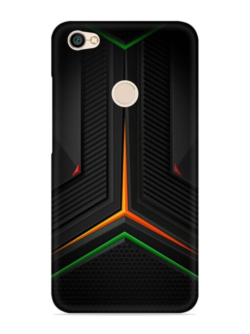 Orange Triangle Light Snap Case for Xiaomi Redmi Y1 Zapvi