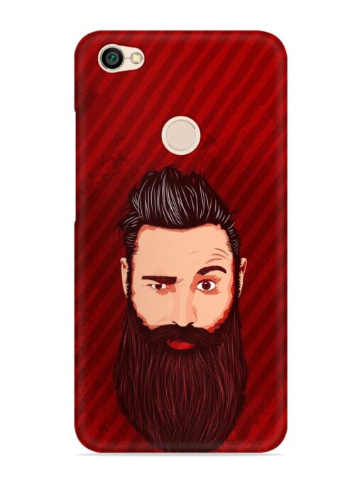 Beardo Man Snap Case for Xiaomi Redmi Y1 Zapvi