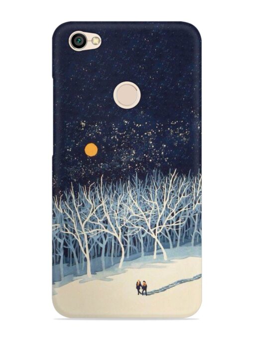 Full Moon Snowshoe Tour Snap Case for Xiaomi Redmi Y1 Zapvi