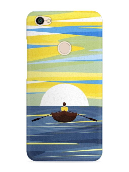 Rowing Person Ferry Paddle Snap Case for Xiaomi Redmi Y1