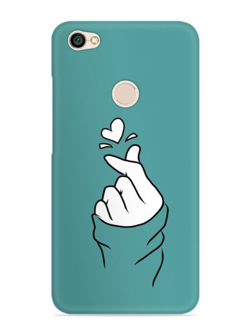 Korean Heart Sign Art Snap Case for Xiaomi Redmi Y1 Zapvi