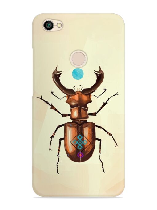 Stag Beetle Vector Snap Case for Xiaomi Redmi Y1 Zapvi