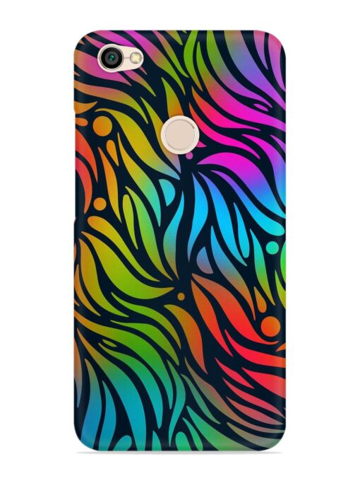 Abstract Leaf Design Snap Case for Xiaomi Redmi Y1 Zapvi