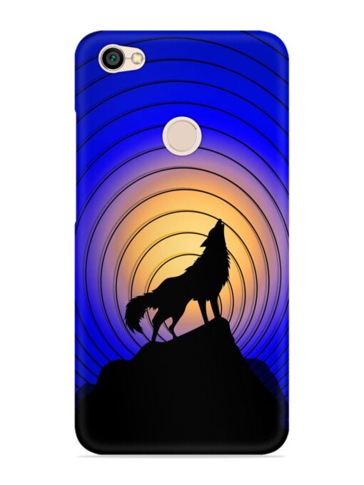 Fox Roaring Design Snap Case for Xiaomi Redmi Y1