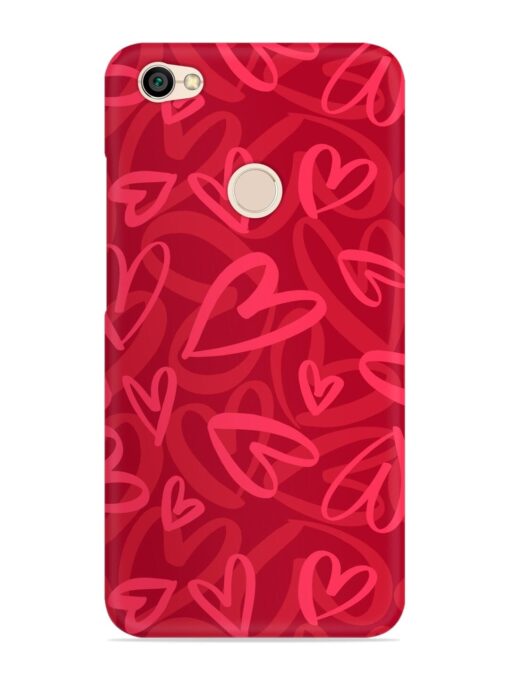 Seamless Romantic Pattern Snap Case for Xiaomi Redmi Y1 Zapvi